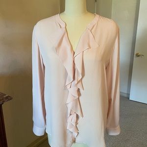 Banana Republic Ruffle-front blouse